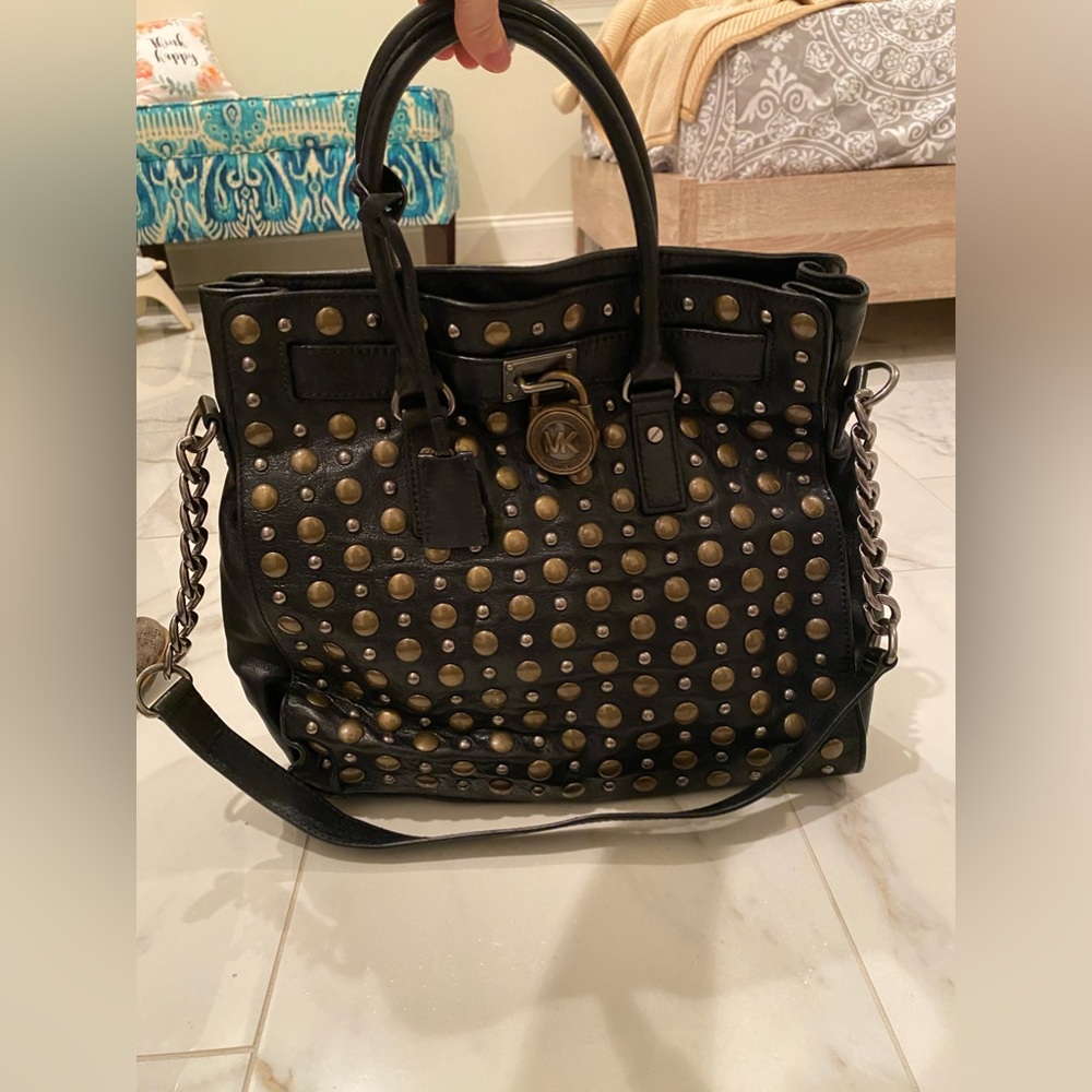 Michael Kors Studded Satchel